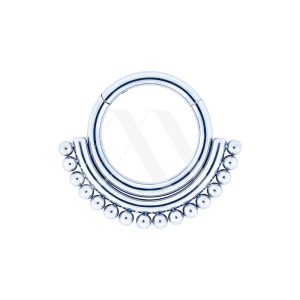 Argolla Clicker Ornamentos Titanio