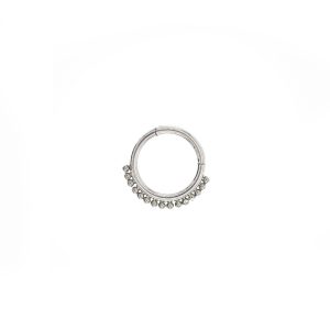 Argolla Clicker con pequeñas Filigranas