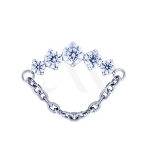 Top Prium con cadena colgante