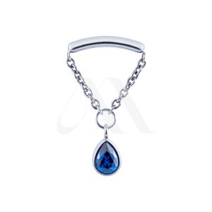 Top Colgante con Cadena y Gota