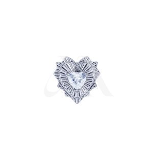 Top Corazón destello