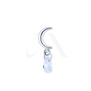 Top Luna con Dije Cristal gota